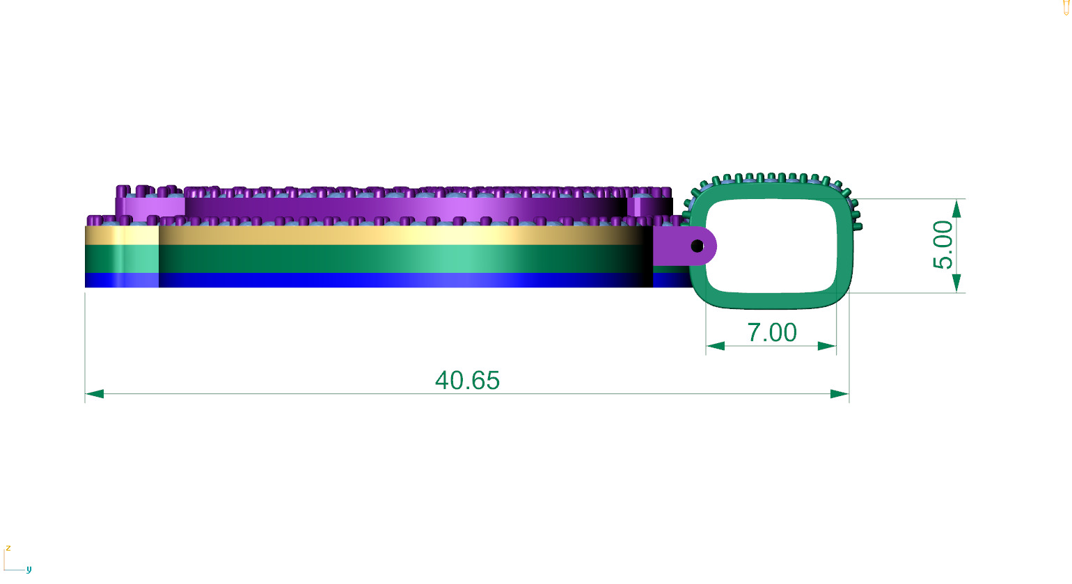 Solitaire Diamond Pendant - Diamond Pendat 3D print model_6