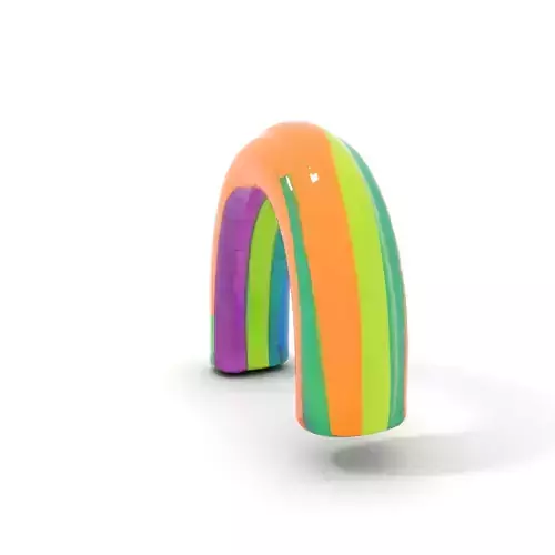 Inflatable Rainbow Arch model pack for events and games