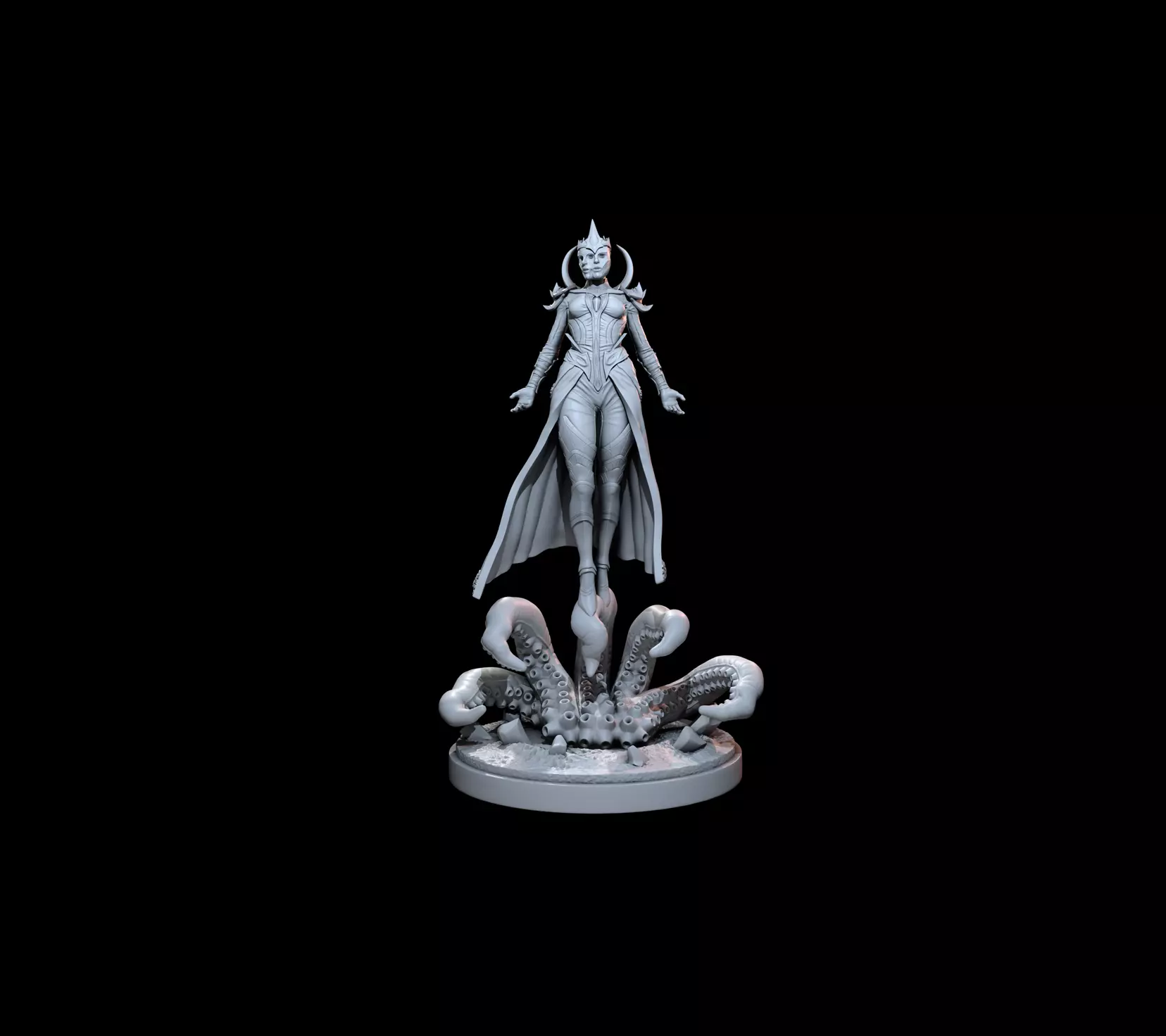 56mm Priestess 3D print model_0