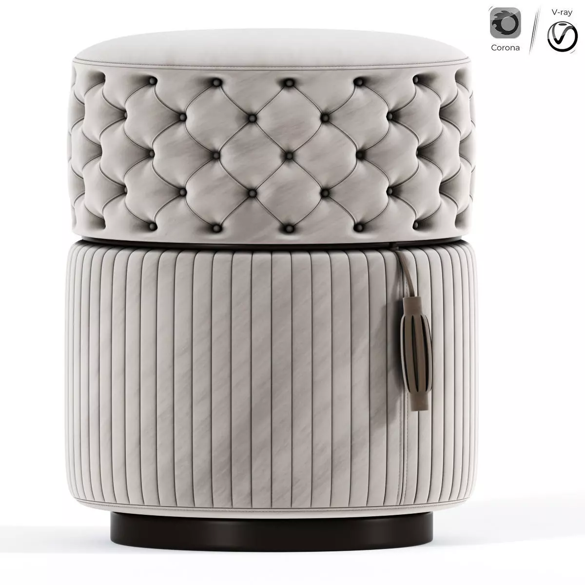 Giorgettimeda Ottoman 3D model