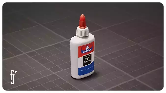 White School Craft Glue Bottle Adhesive