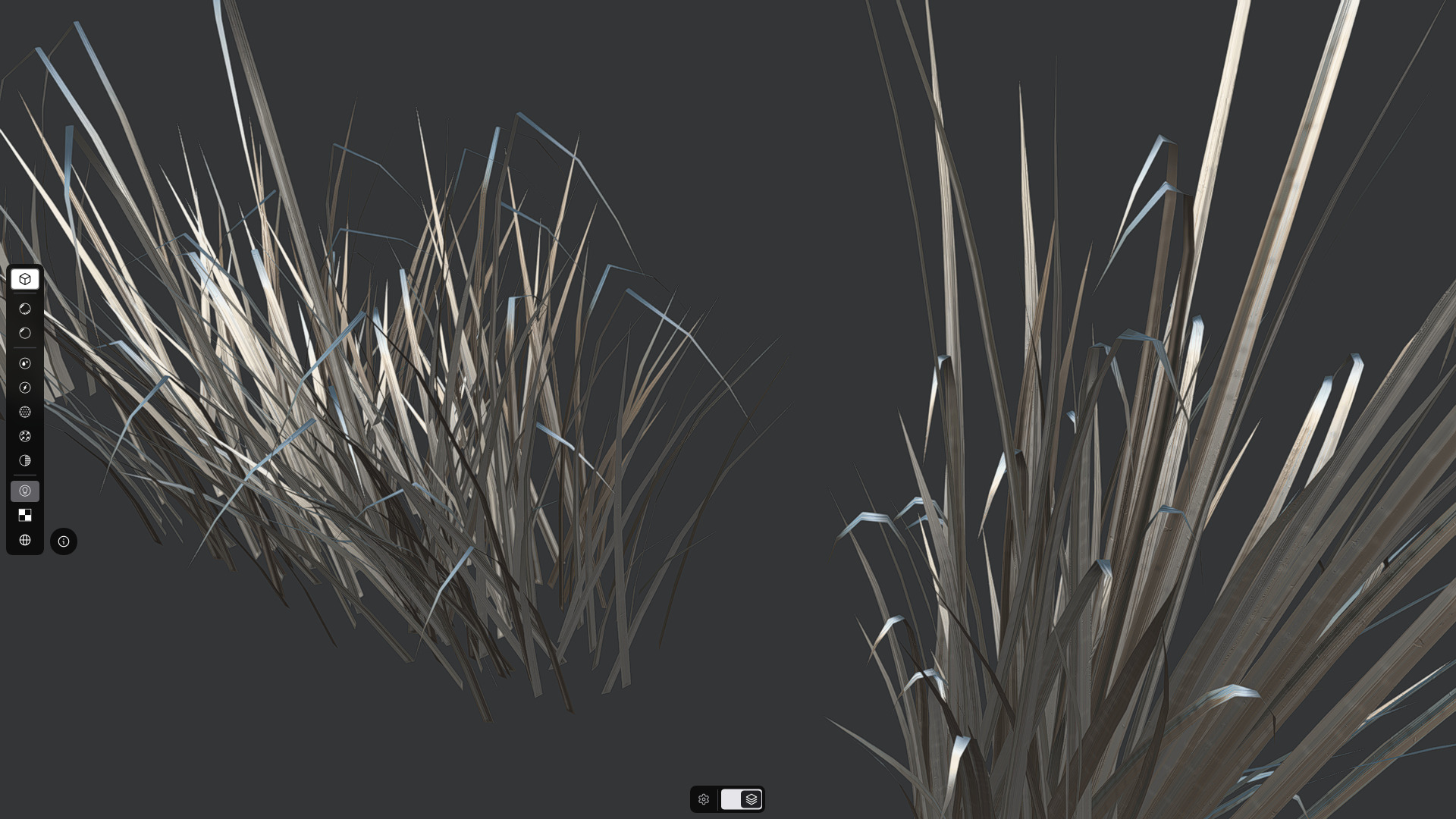 Grass Set 01 - 05 Low-poly 3D model_12