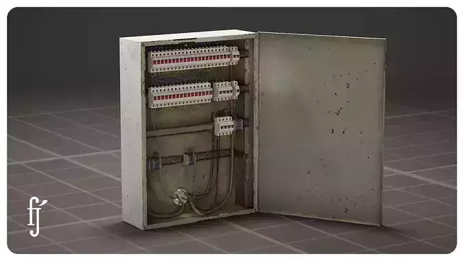 Industrial Circuit Breaker Electrical Fuse Box