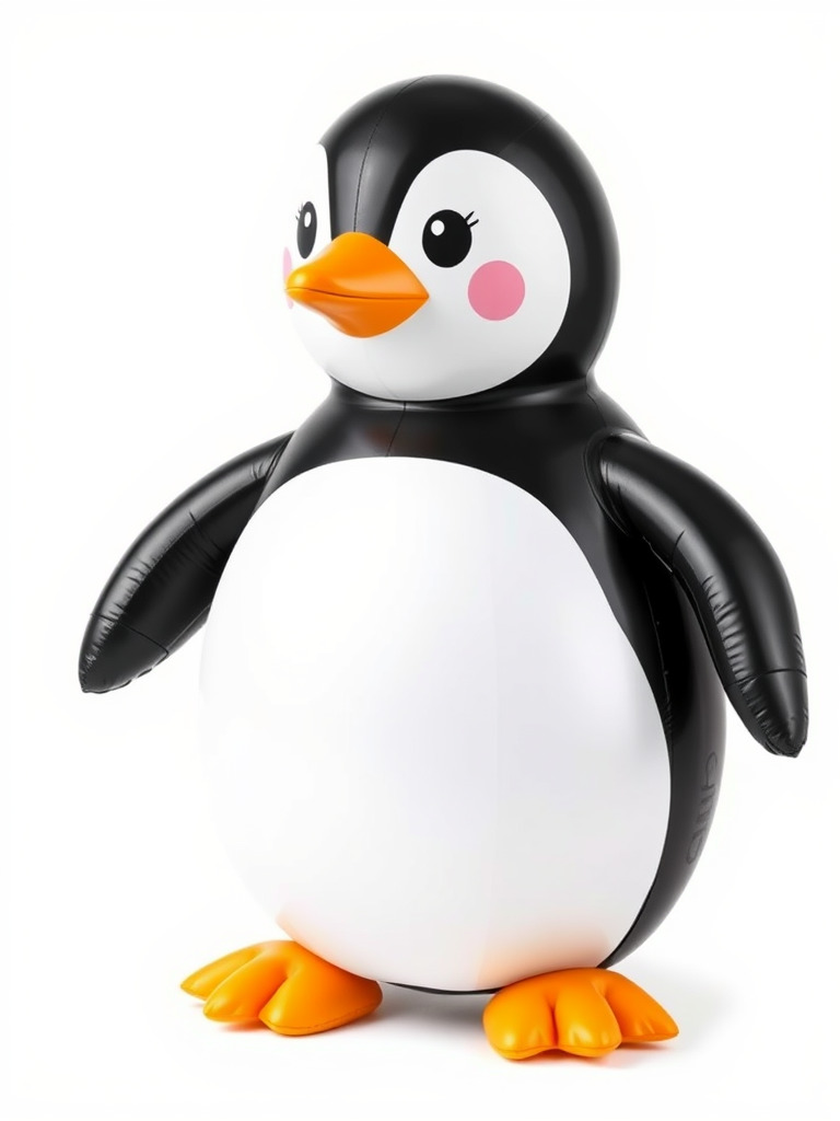 Inflatable Penguin Toy Model Pack for D Rendering Low-poly 3D model_2
