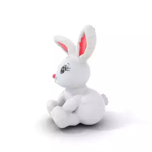Inflatable Bunny Toy D Model Pack