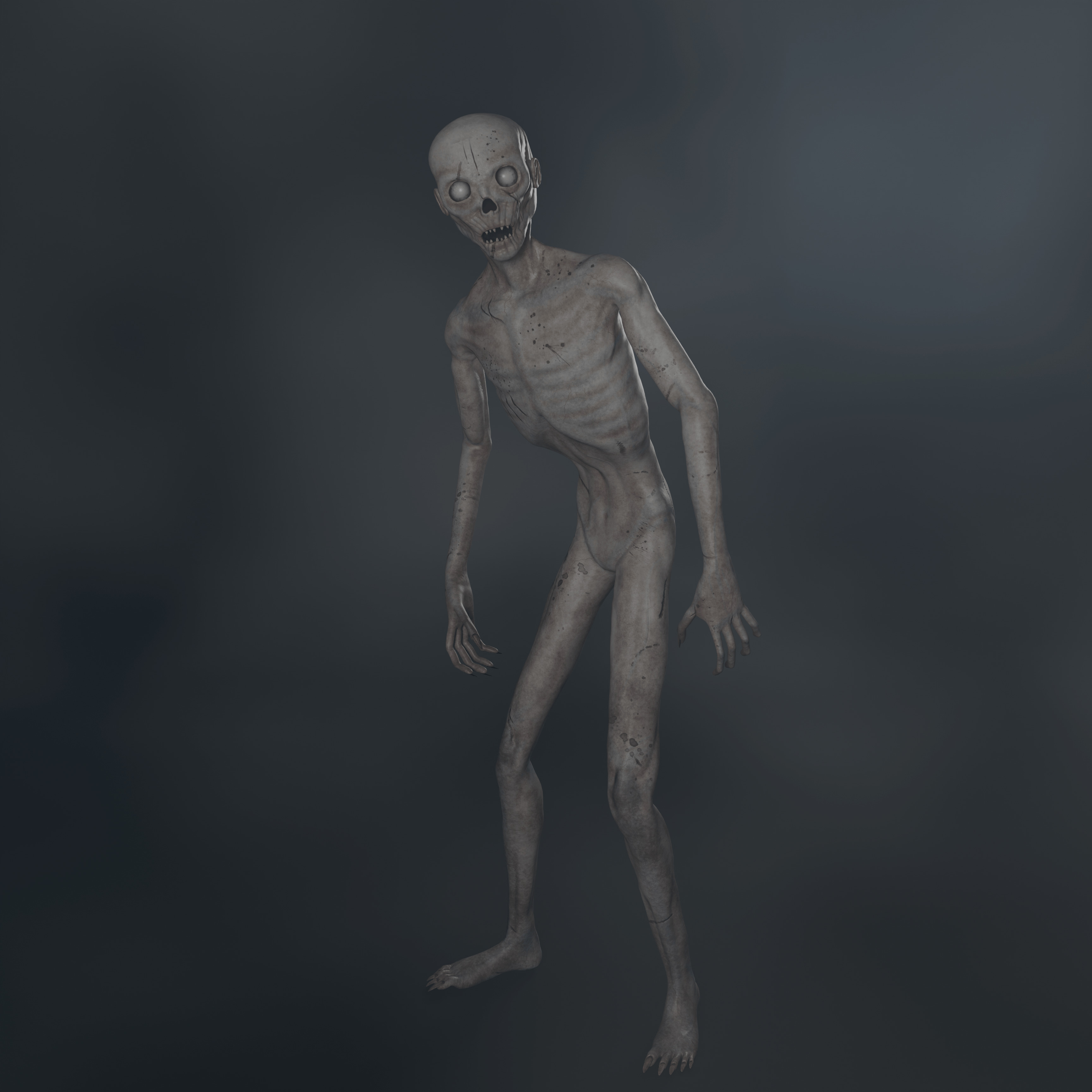 The Skinwalker Low-poly 3D model_2