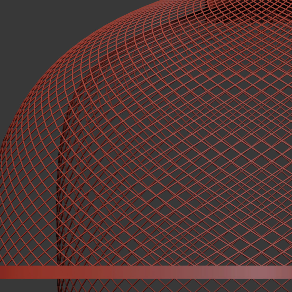 Polished Sculptural Statement Pendants 3D model_3