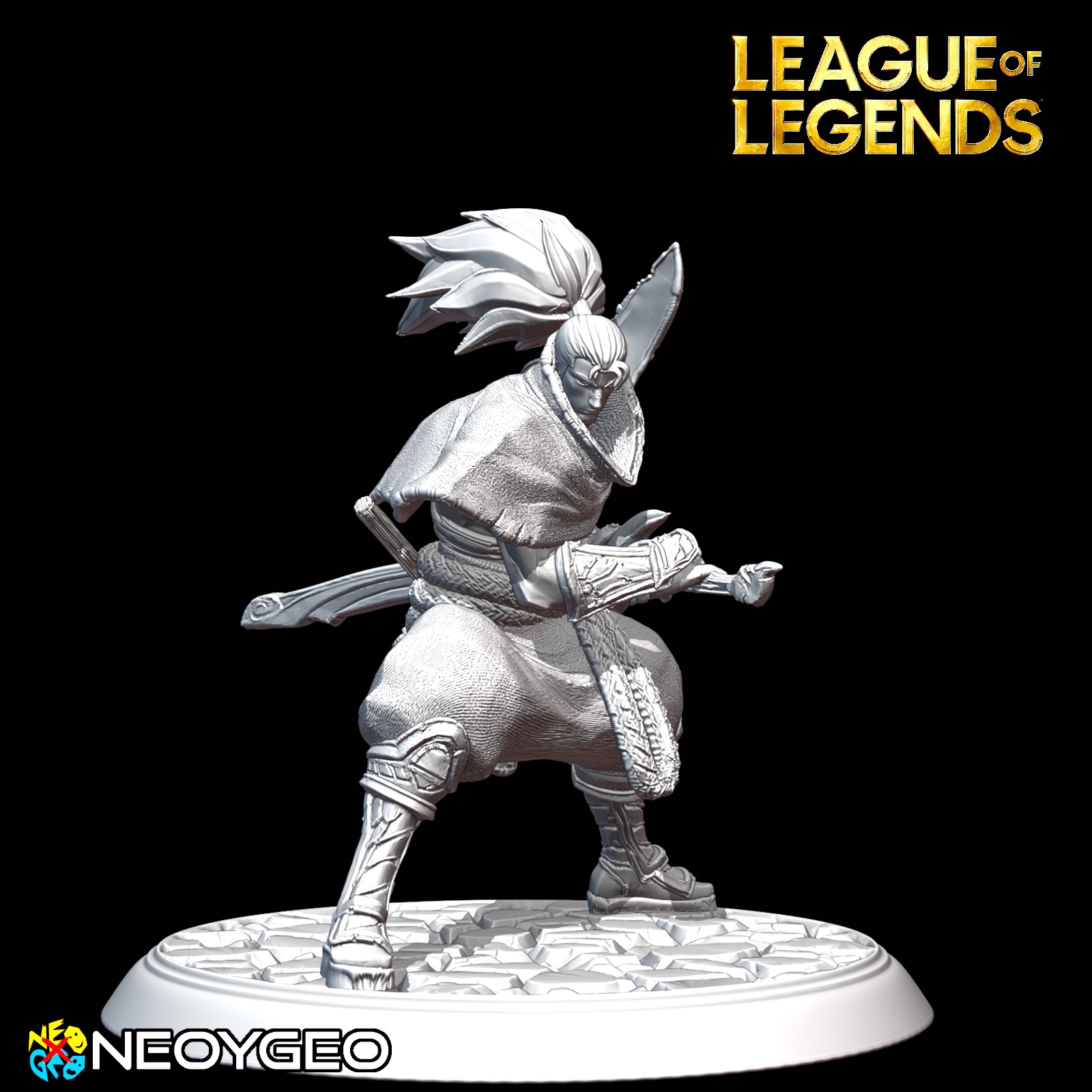YASUO - LEAGUE OF LEGENDS 3D print model_3