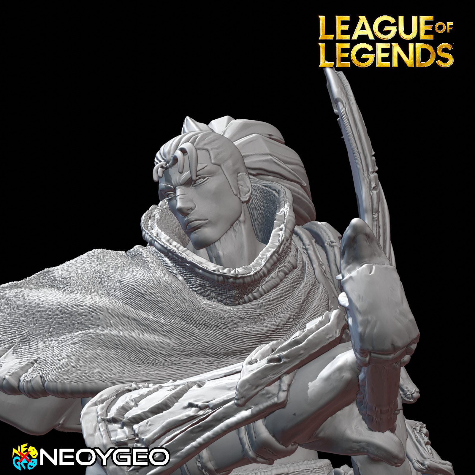YASUO - LEAGUE OF LEGENDS 3D print model_1