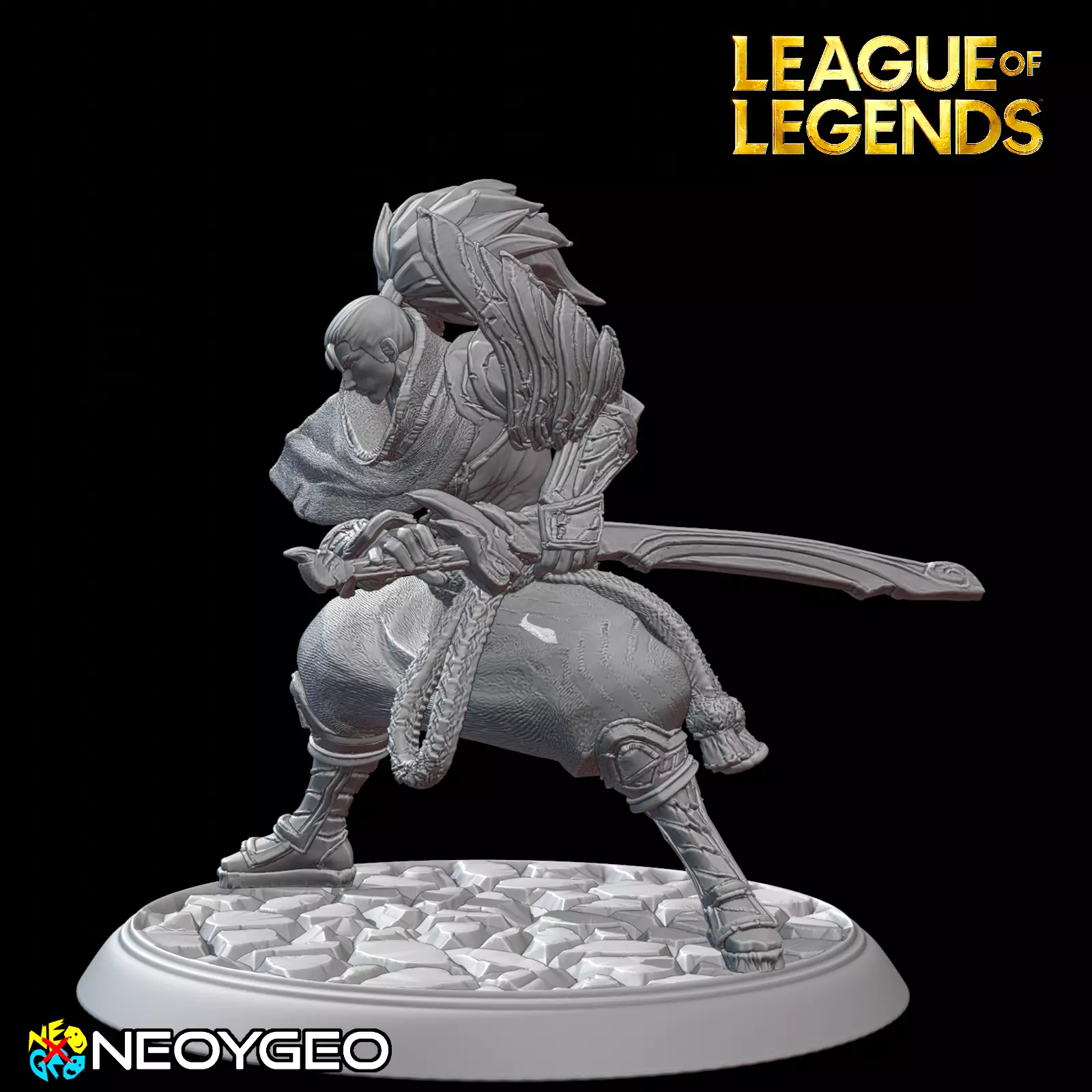 YASUO - LEAGUE OF LEGENDS 3D print model_0
