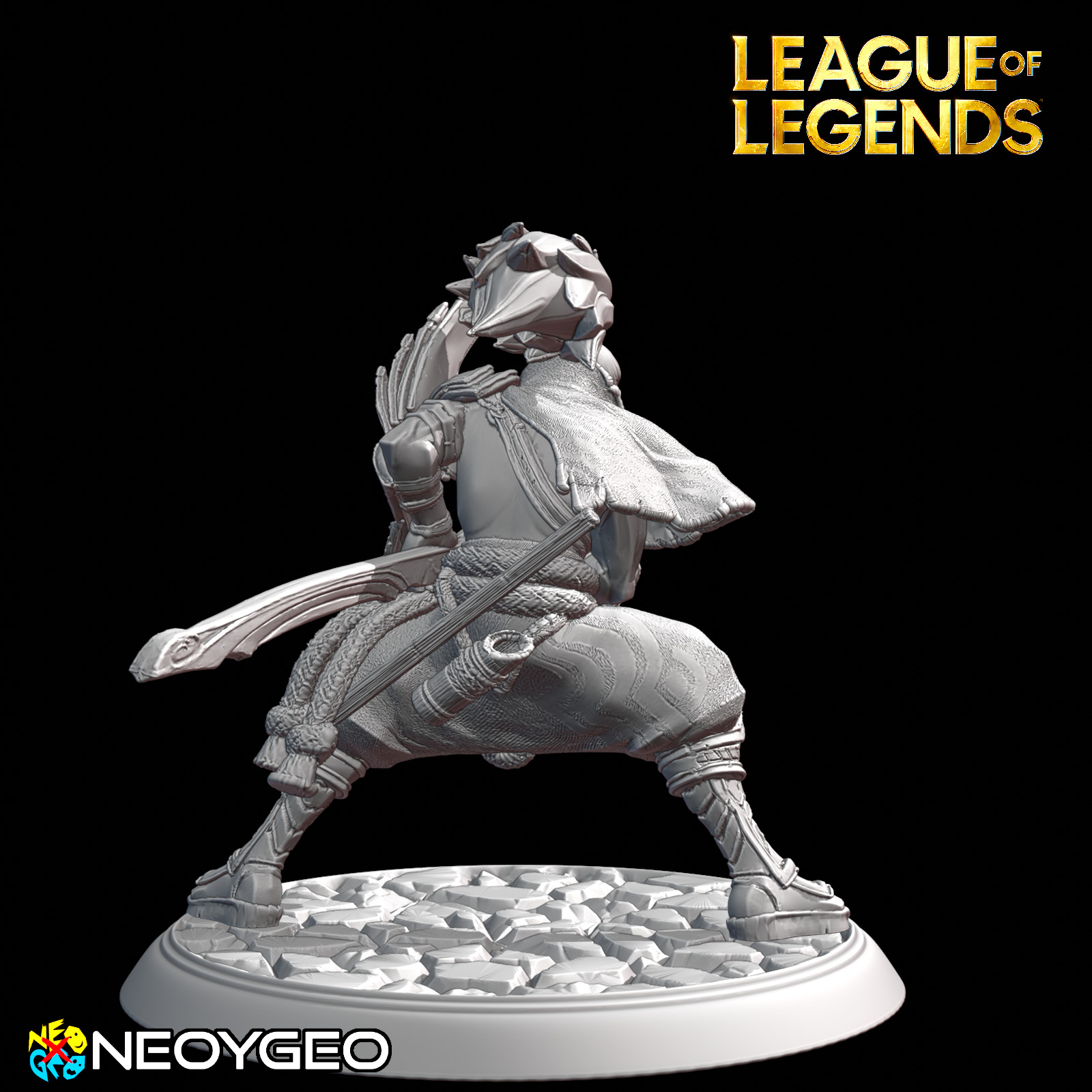 YASUO - LEAGUE OF LEGENDS 3D print model_4