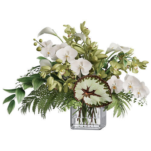 Flower In Vase 79 3D model