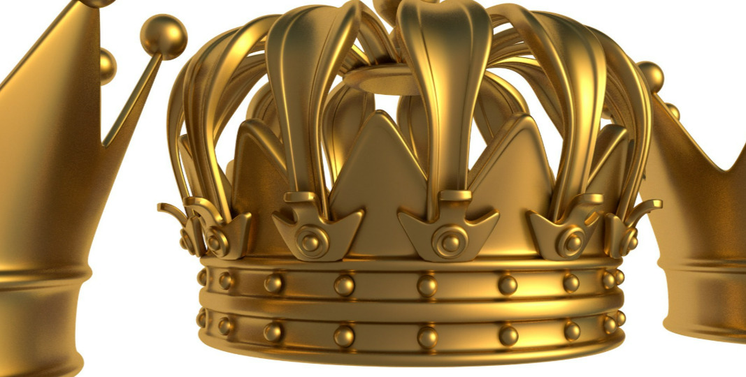 Gold Crown 3D model_1