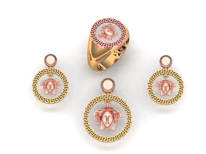 Versace design mini set 3D print model