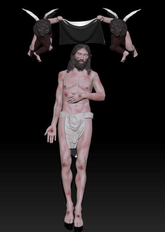 Dead Jesus 3D print model_2