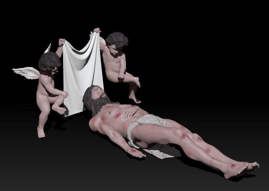 Dead Jesus 3D print model_1