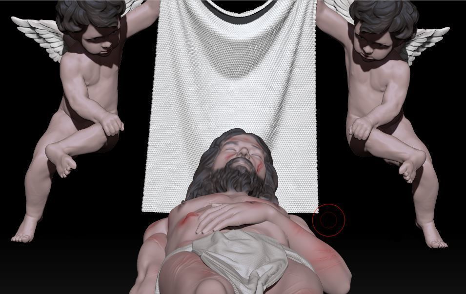 Dead Jesus 3D print model_4
