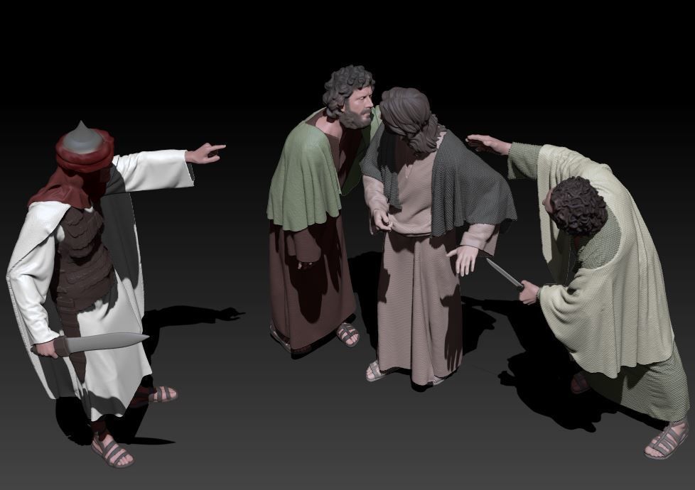 Kiss of Juda 3D print model_8