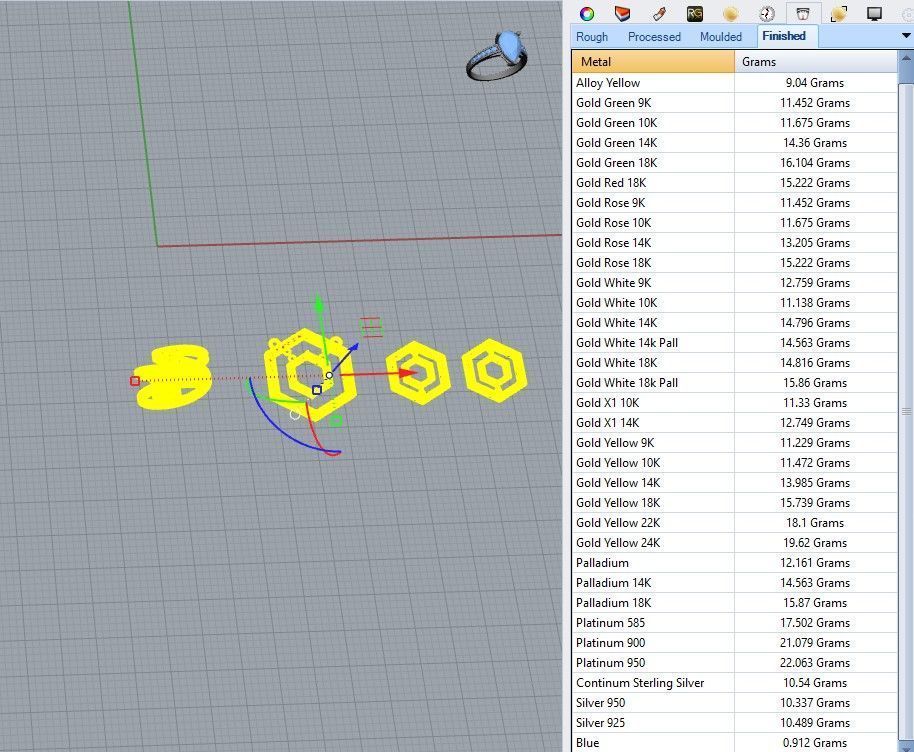 Light two piece mini set 3D print model_4