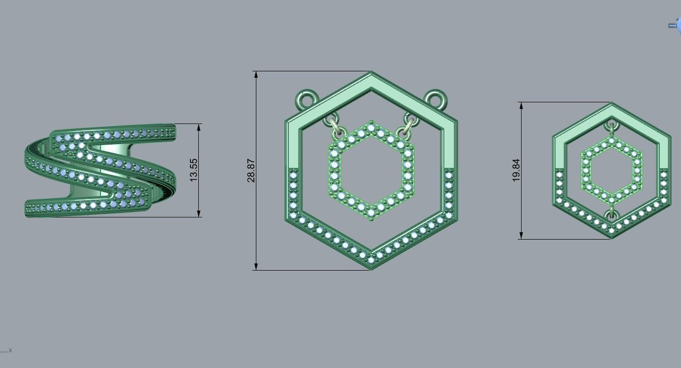 Light two piece mini set 3D print model_1