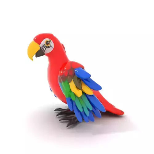 Colorful Inflatable Parrot Model Pack