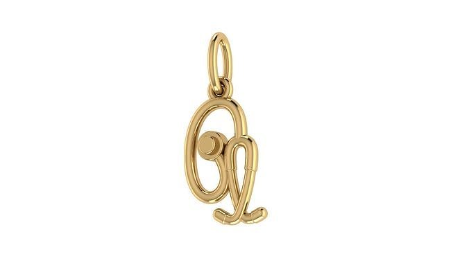 Stethoscope Pendant 3D print model