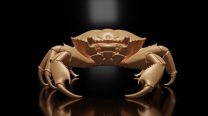 crab 3d model 3D print model