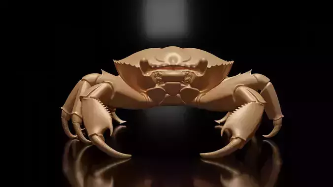 crab 3d model 3D print model