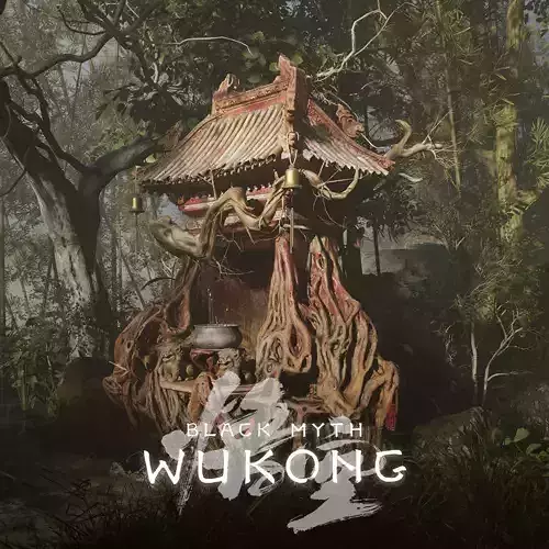 Black Myth Wukong Black Wind Mountain Land Temple