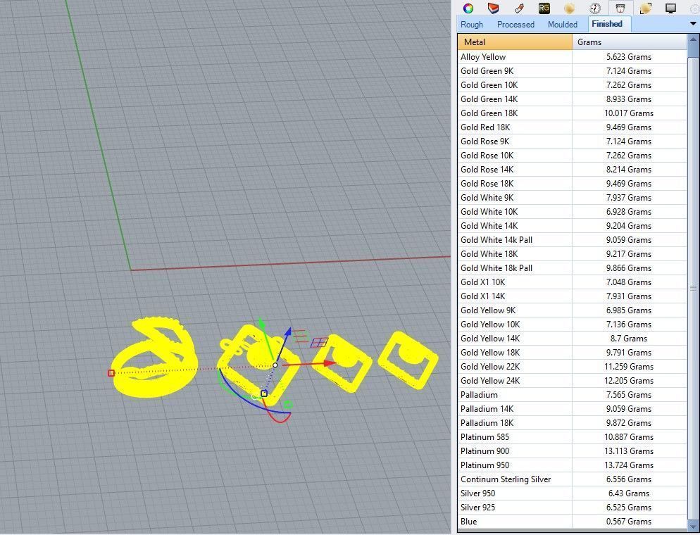 Light two piece mini set 3D print model_4