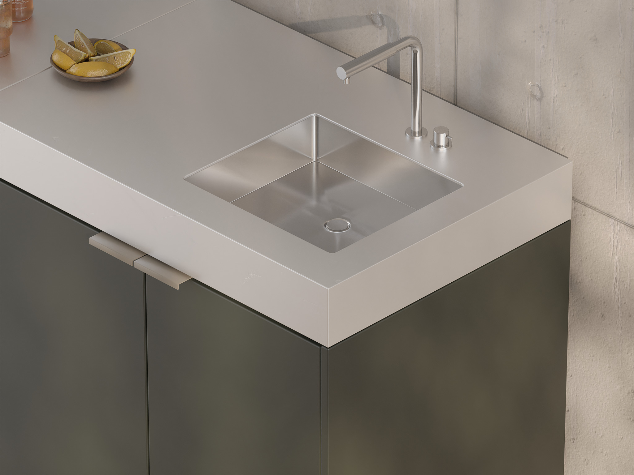 Modern Outdoor Kitchen 02 3D model_4