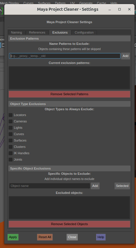 Maya Project Cleaner 3D model_2
