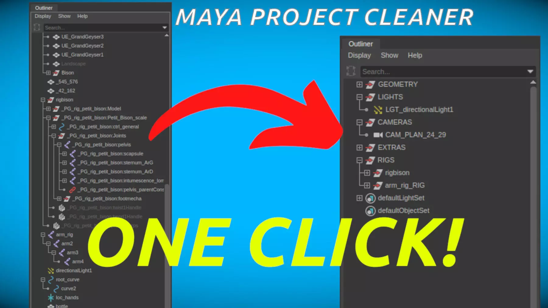 Maya Project Cleaner 3D model_0