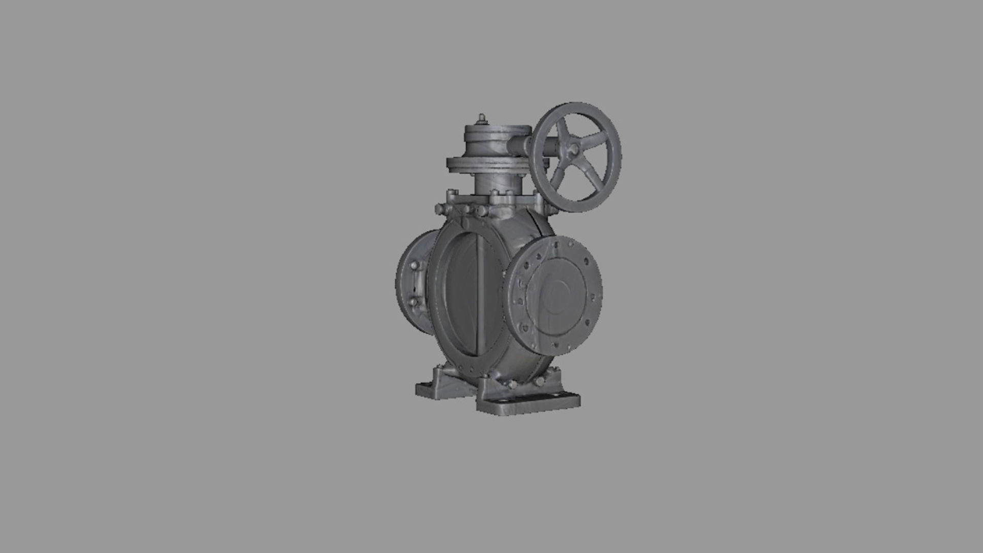 Industrial Valve Duo Pack Low Poly Game Ready 3D Models Low-poly 3D model_9
