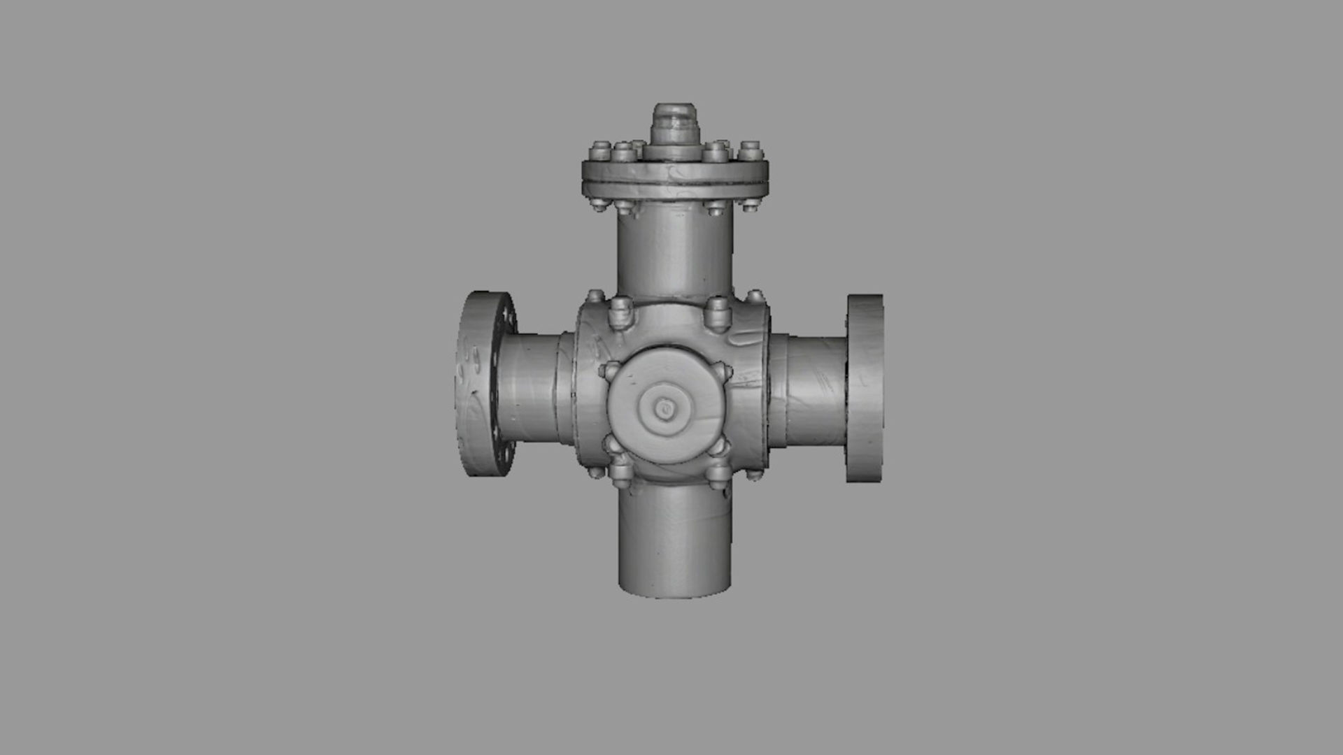 Industrial Valve Duo Pack Low Poly Game Ready 3D Models Low-poly 3D model_1