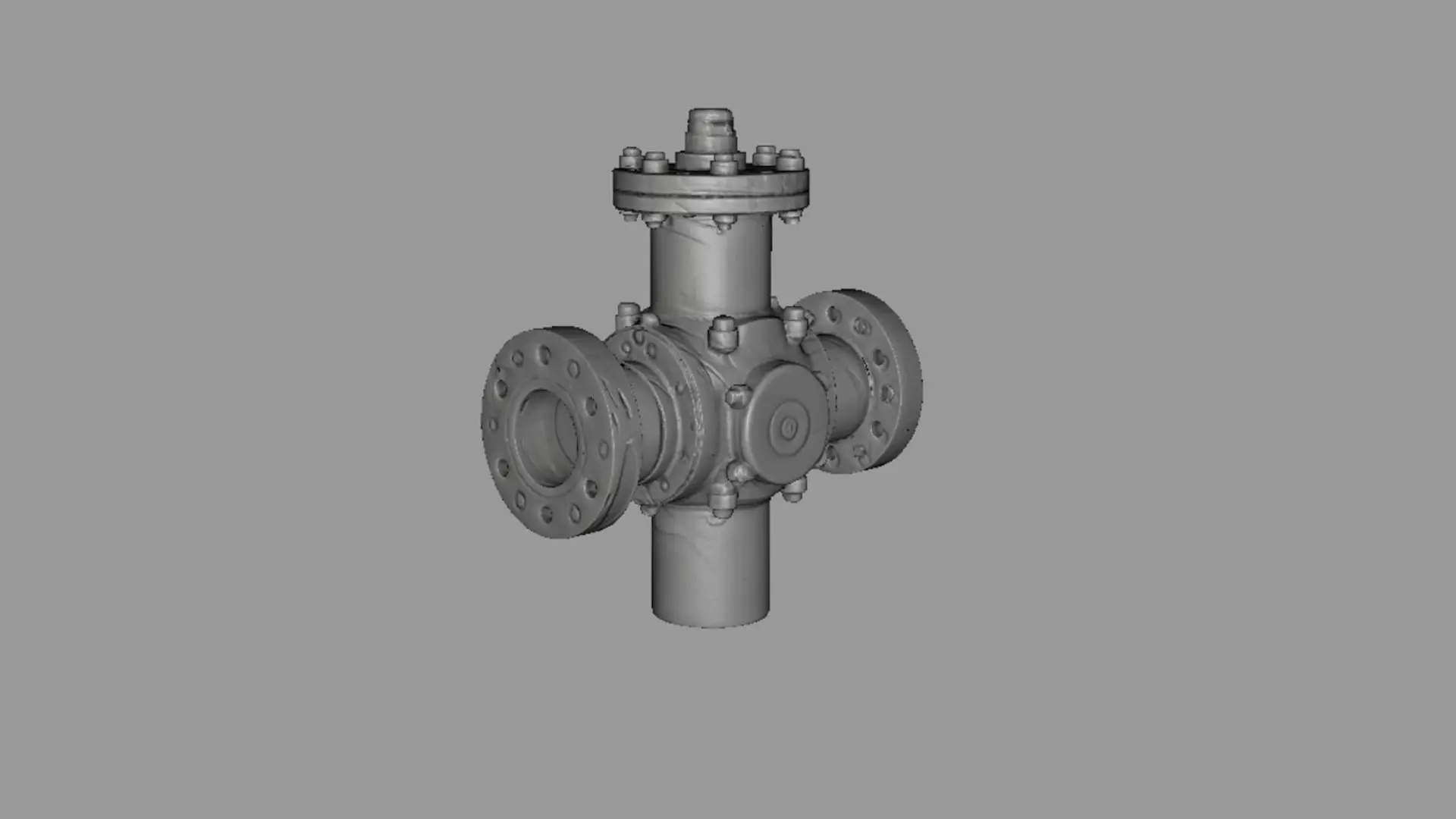 Industrial Valve Duo Pack Low Poly Game Ready 3D Models Low-poly 3D model_0