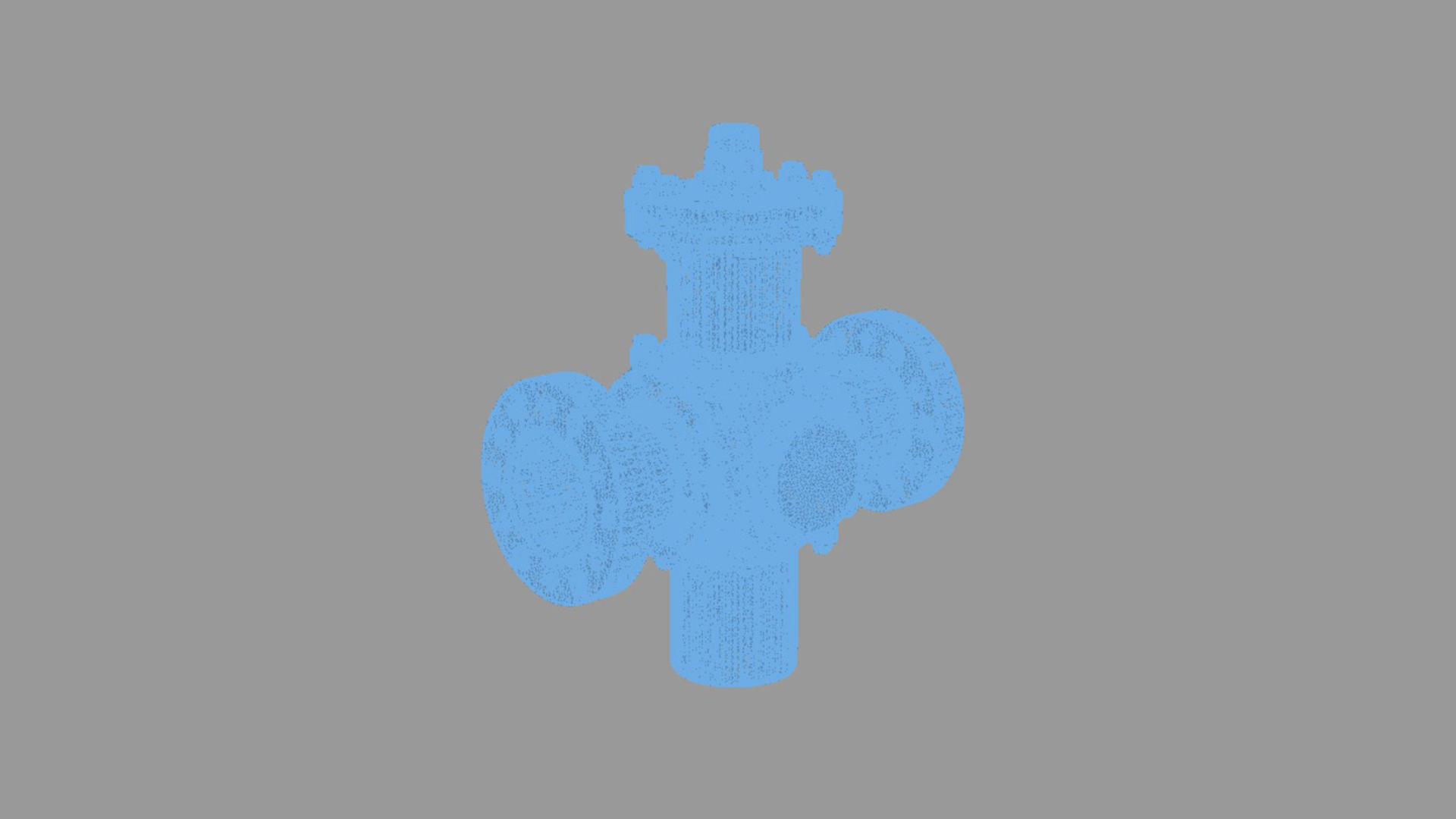 Industrial Valve Duo Pack Low Poly Game Ready 3D Models Low-poly 3D model_3