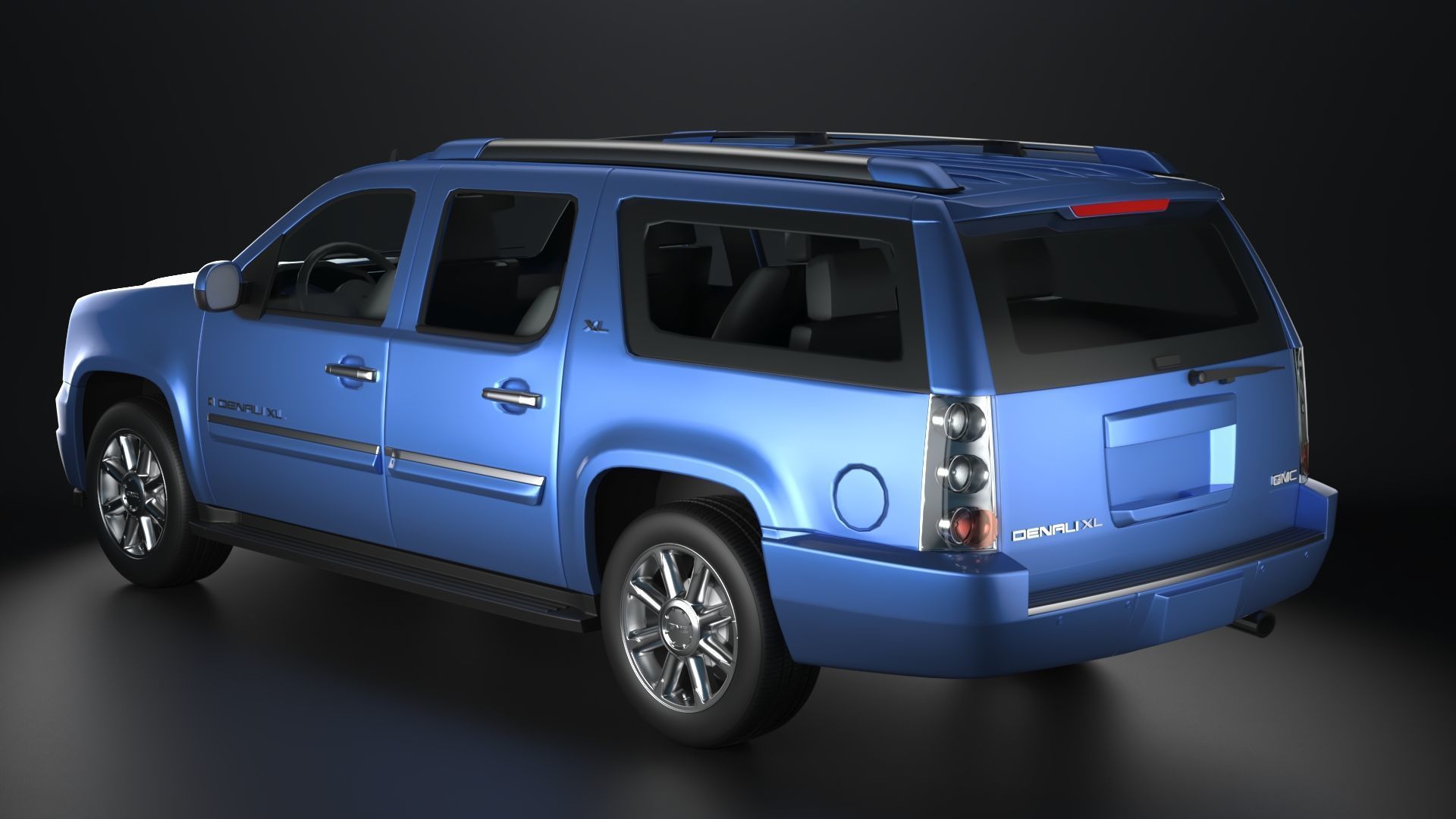 GMC Denali XL 3D model_2