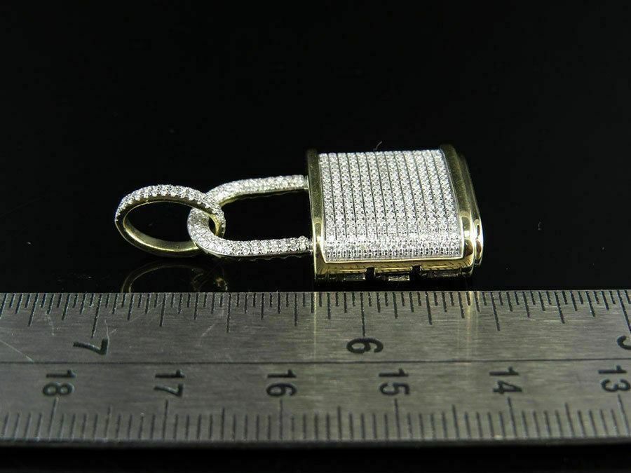 Hip Hop Padlock Pendant 3D print model_1