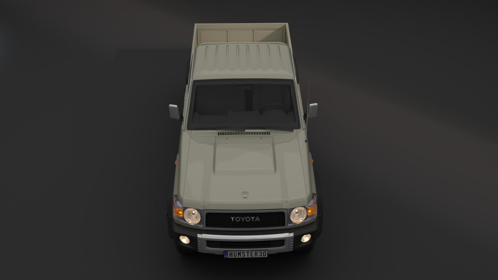 toyota land cruiser 3D model_5