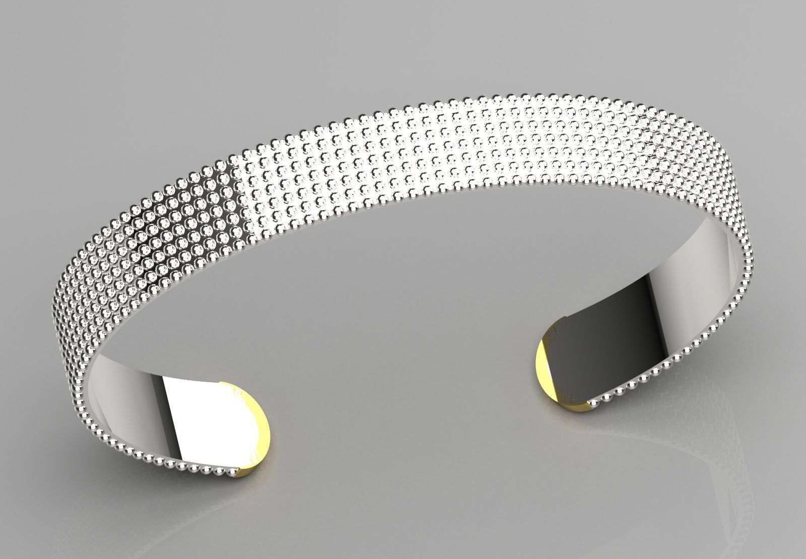 Womens Bangle Bracelet Model bg0039 3D print model_16