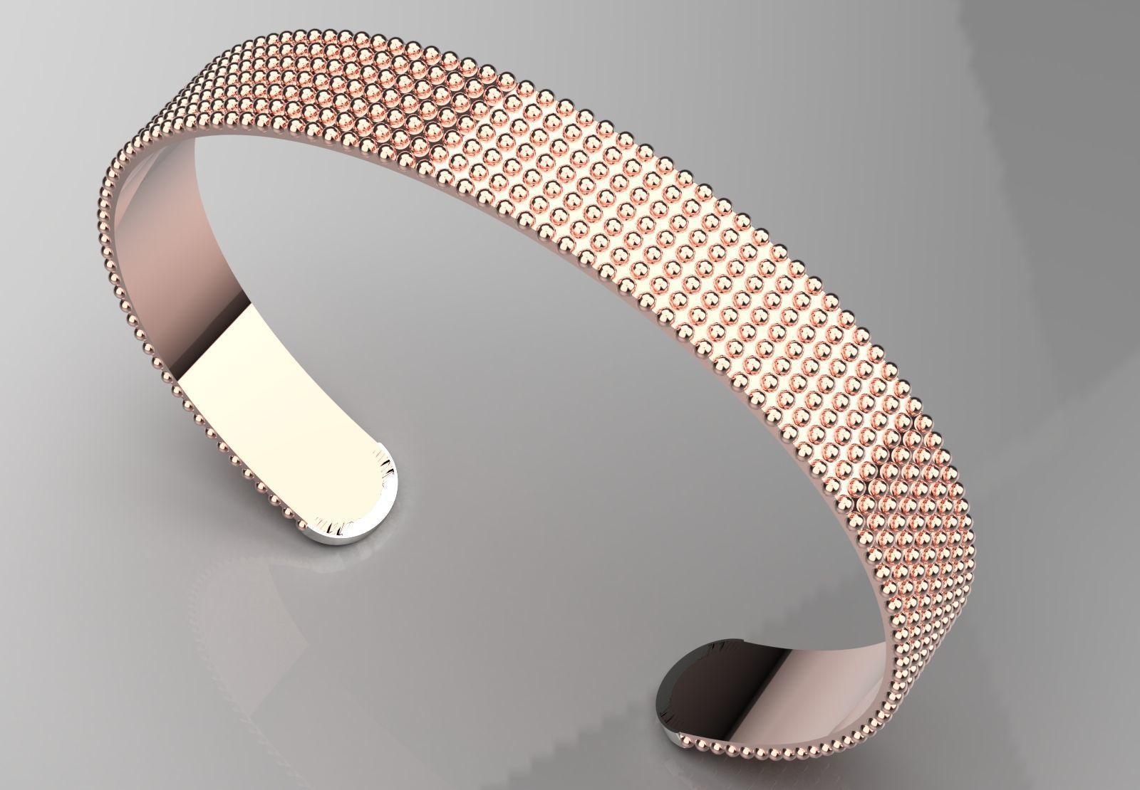 Womens Bangle Bracelet Model bg0039 3D print model_12