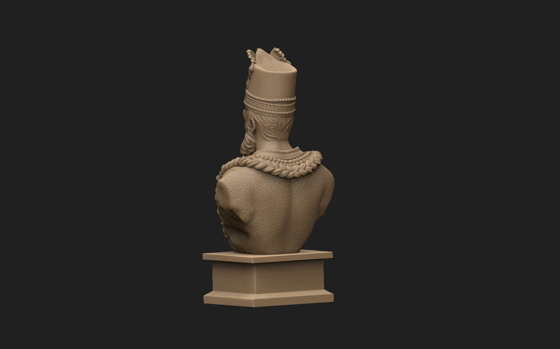 Nader Shah  3D print model_2