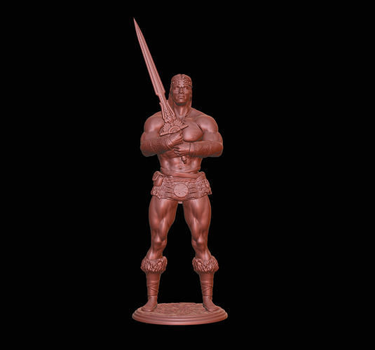 Conan the Barbarian 1982 Movie figurine 3D print model