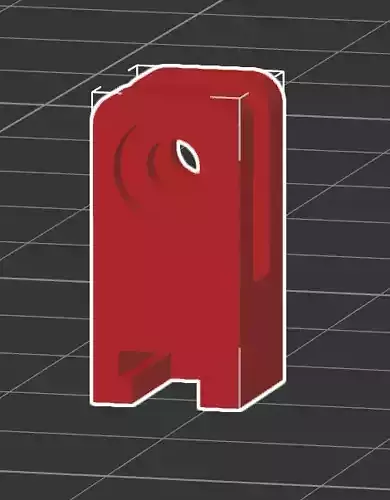 Dental Surgical Loupe Lumadent Light Adapter 3D print model