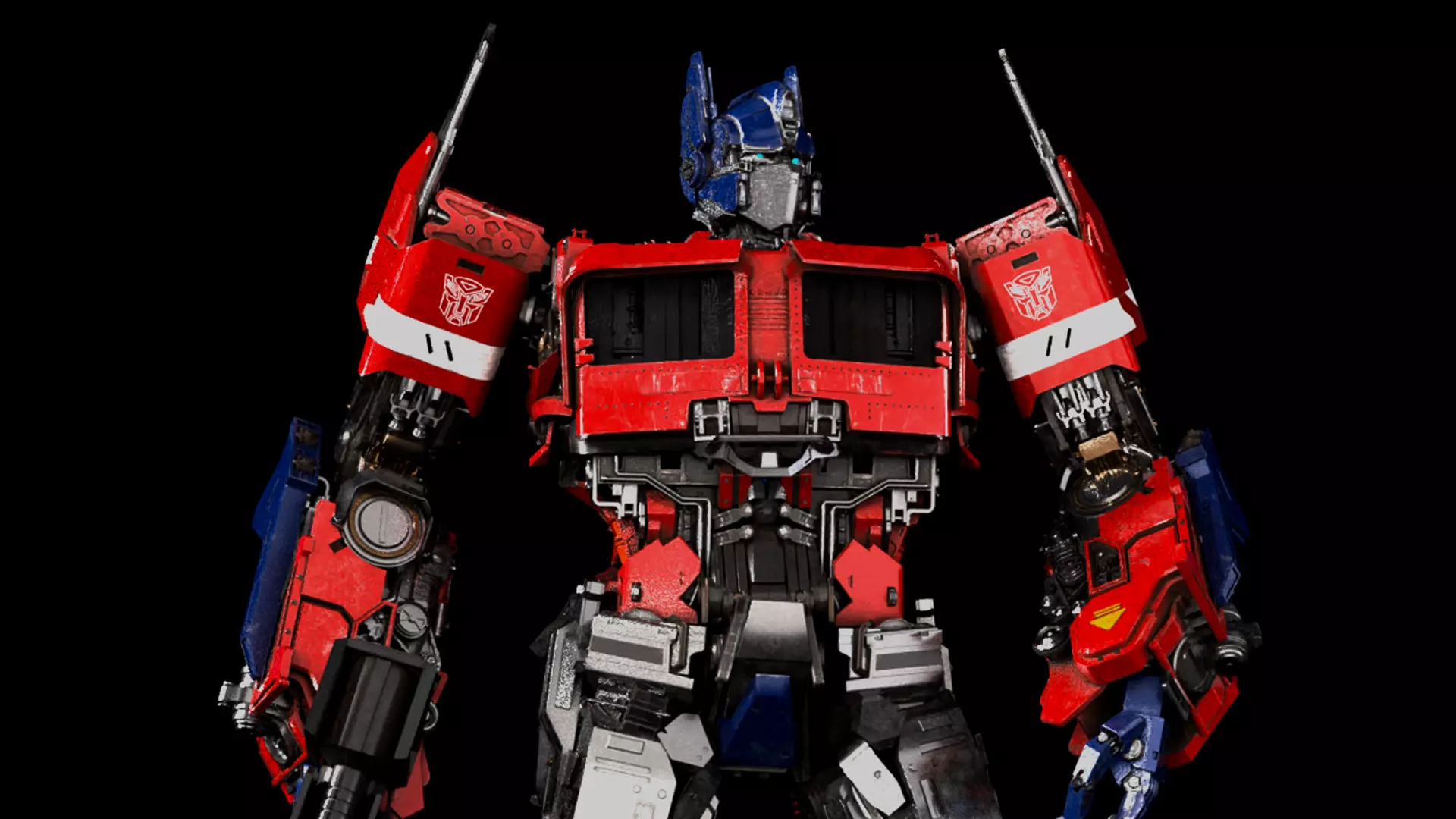 Transformers Optimus Prime 2018 Cybetron and Earth Mode 3D model_0