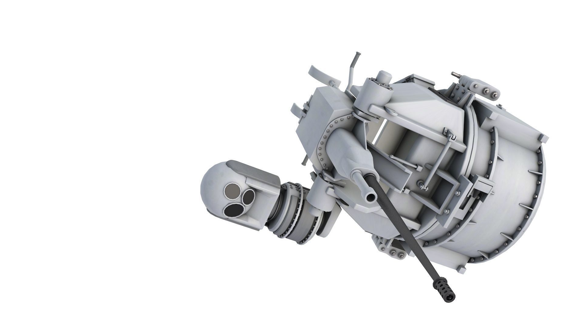 Mk-38 Machine Gun System 3D model_1