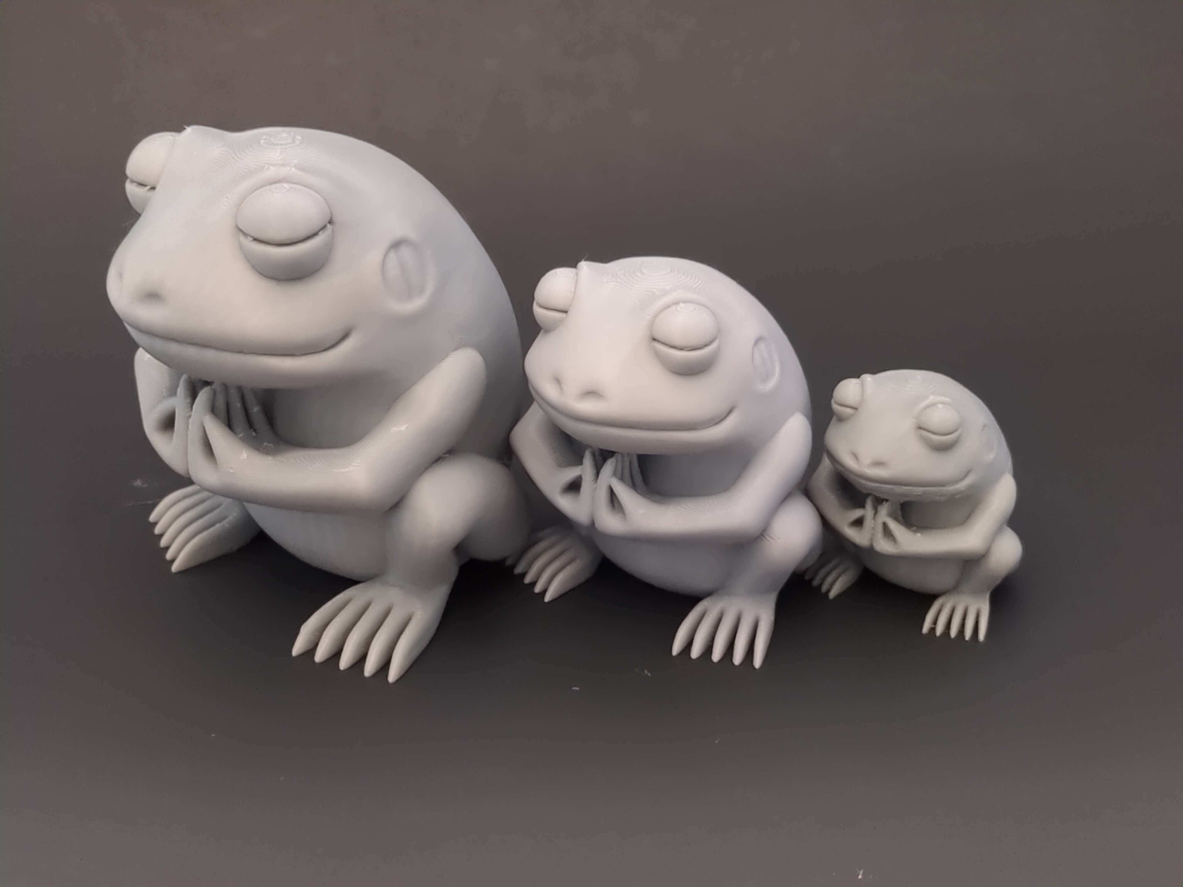 Toad Sage Statue Free 3D print model_2