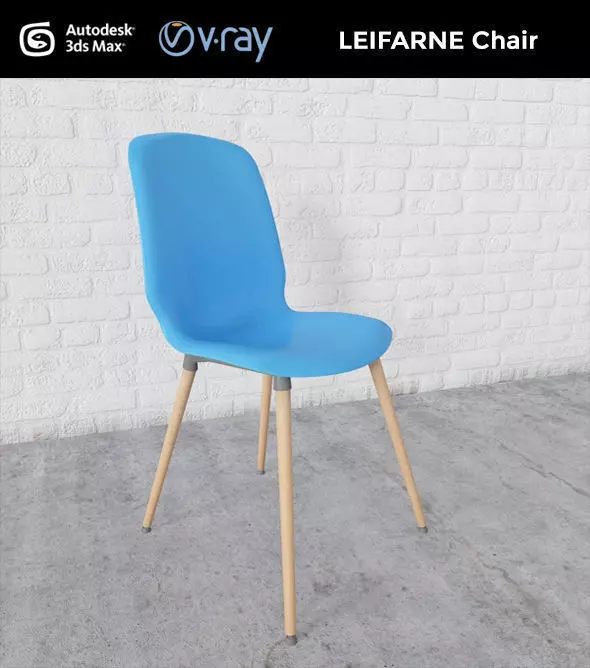 LEIFARNE Chair 3D model_0