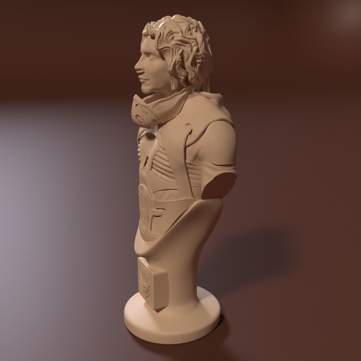 Paul Atreides 3D print model_1